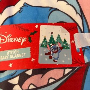 Disney super soft sherpa Stitch Blanket